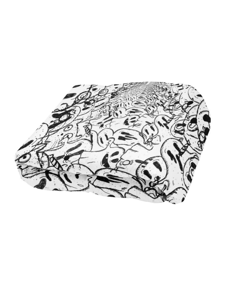 Frazada de tejido plano Halloween Fantasmas Vortex unisex 2