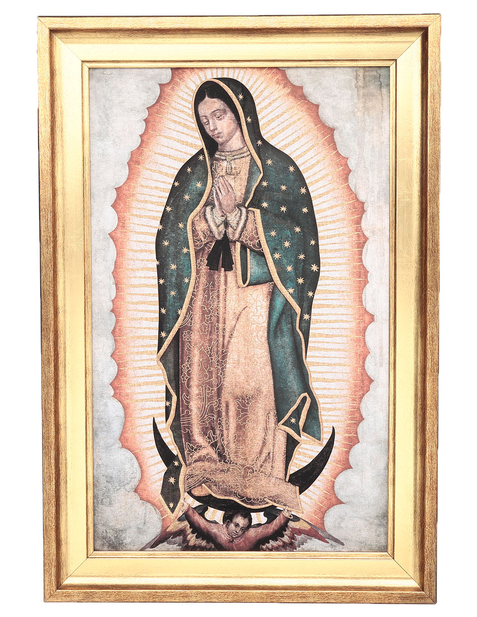 Cuadro Nuestra Señora de Guadalupe técnica mixta Cuadro Nuestra Señora de Guadalupe técnica mixta