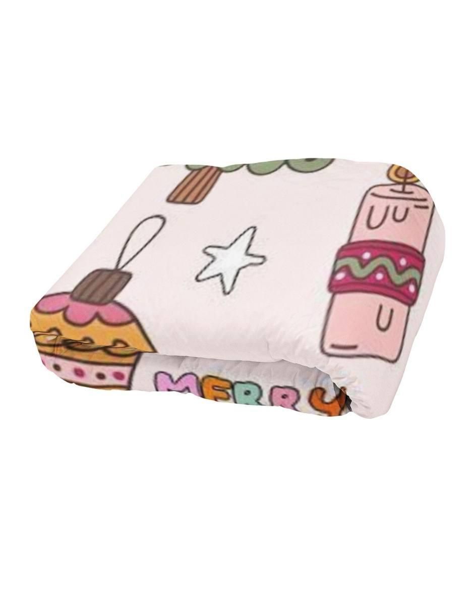 Frazada clásica de tejido punto Navidad girls unisex 2