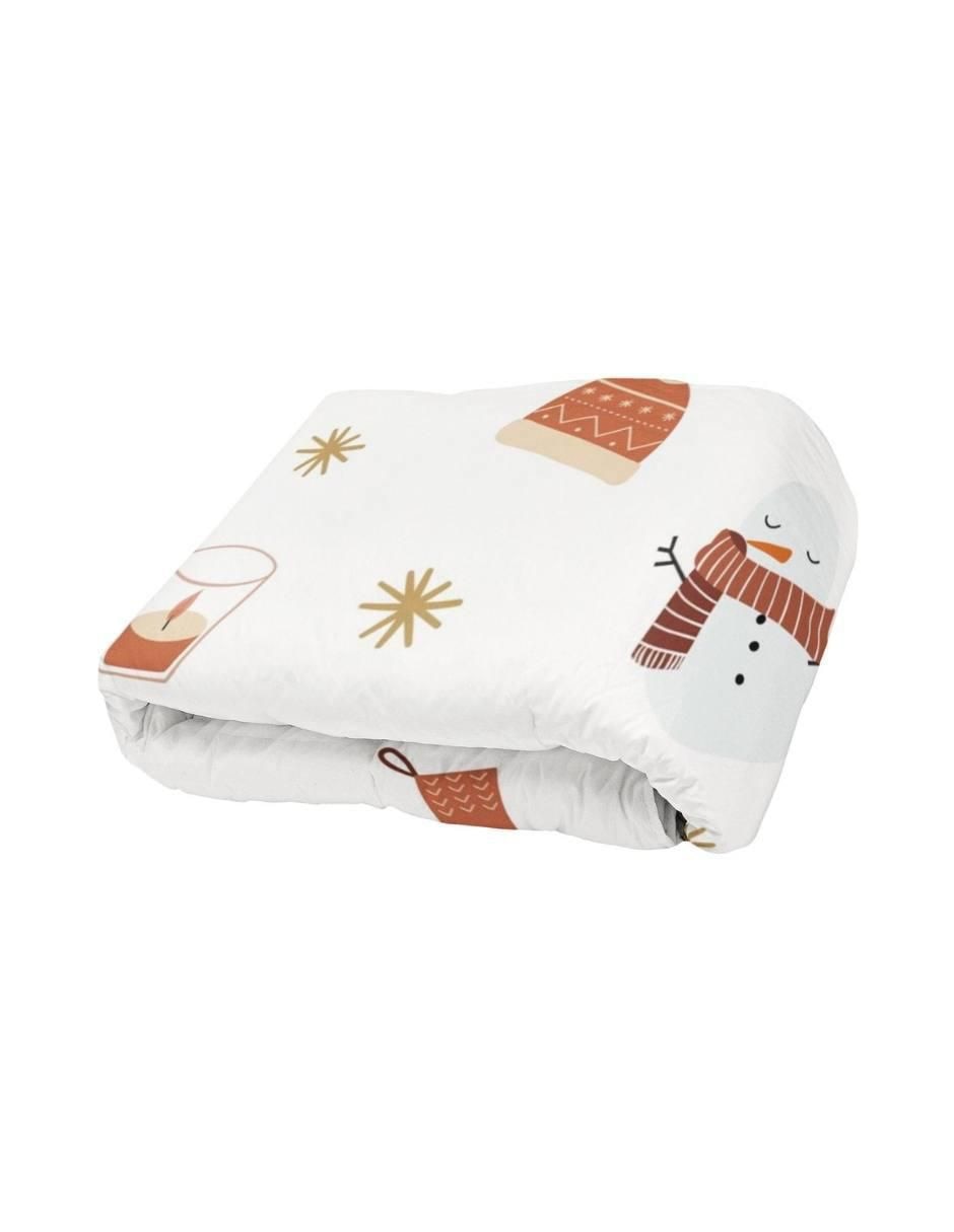 Frazada clásica de tejido punto Navidad unisex 2