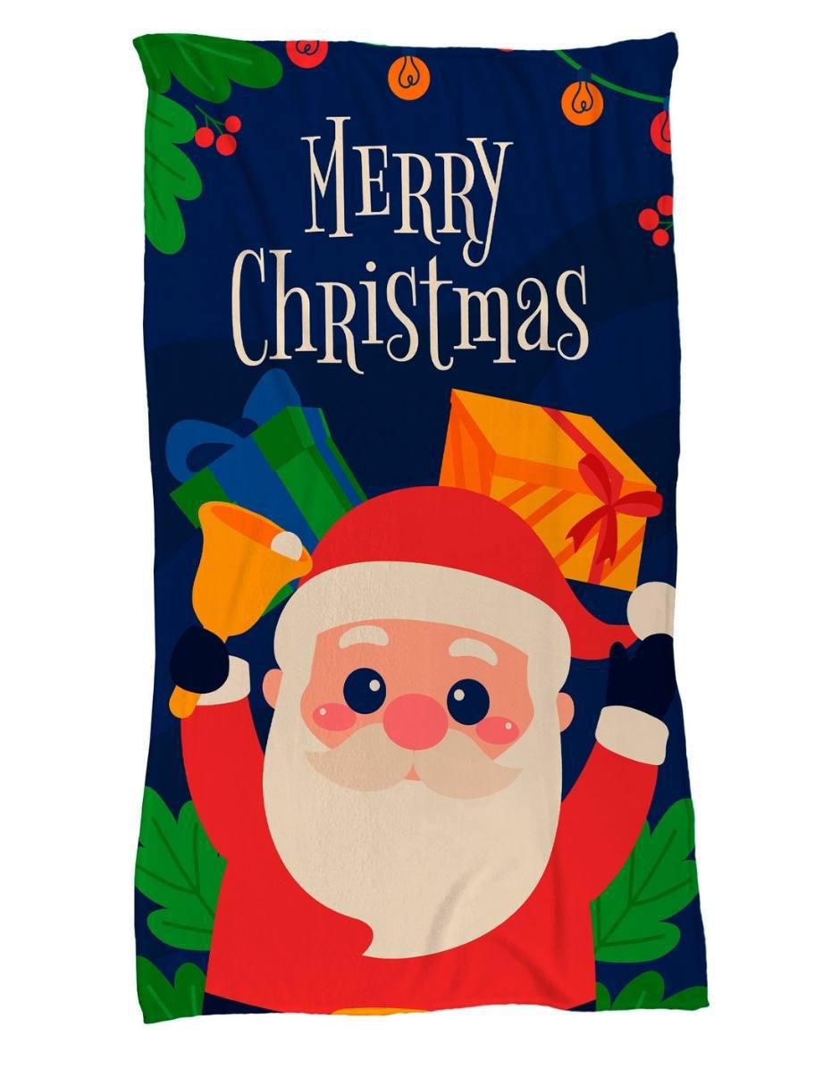 Frazada clásica de tejido punto Santa Claus unisex