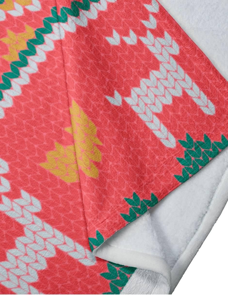 Frazada clásica de tejido punto Suéter navideño unisex 3