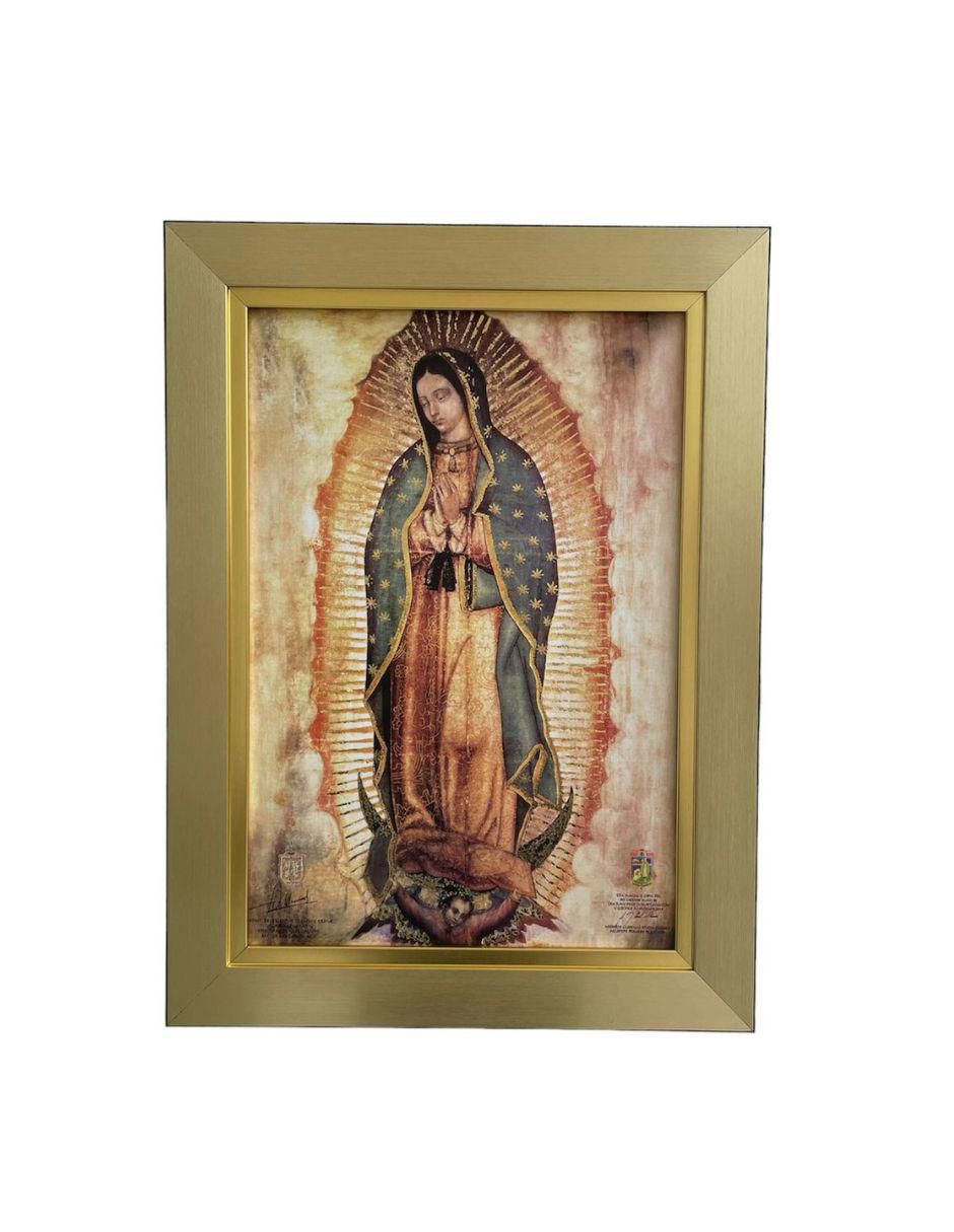 Cuadro Virgen de Guadalupe técnica polioleo Cuadro Virgen de Guadalupe técnica polioleo