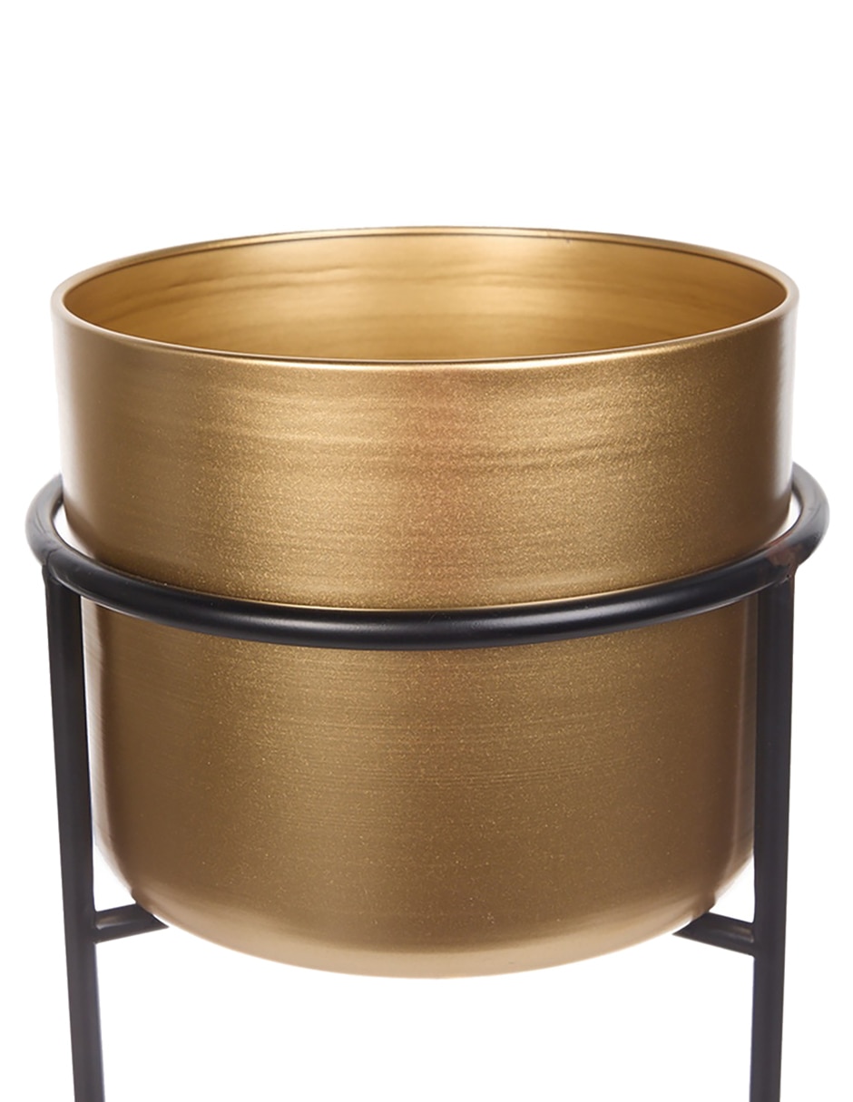 Maceta con base Sara de metal 5