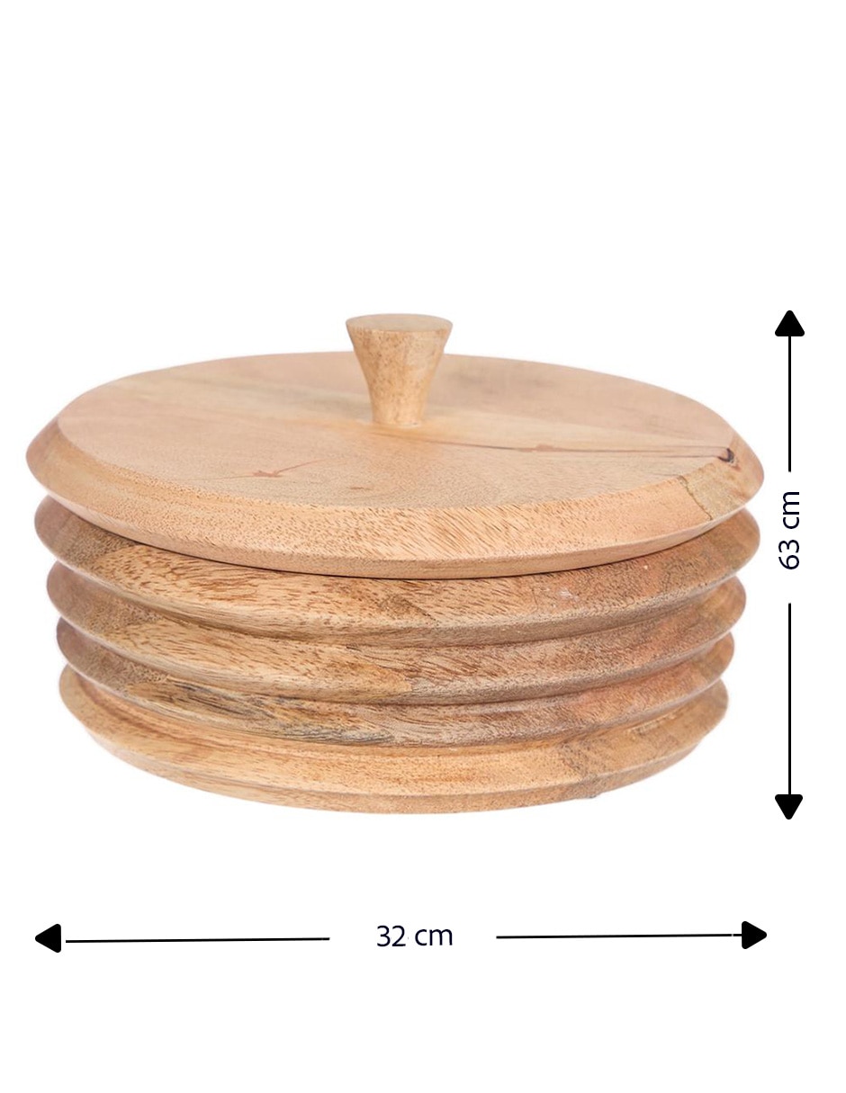Caja Sauret redondo 4