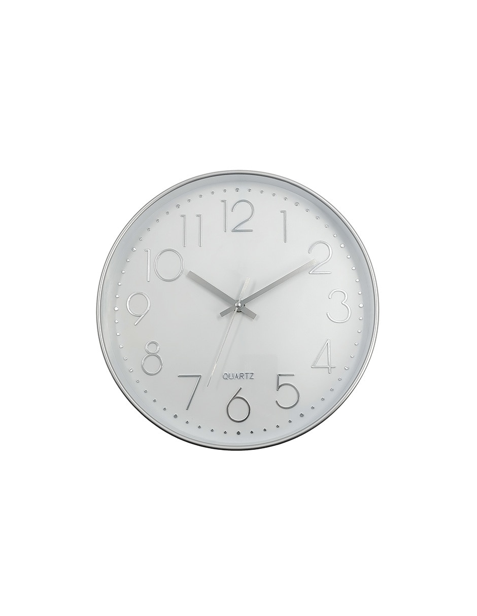 Reloj de pared Abad de plástico