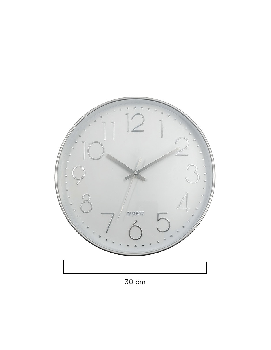 Reloj de pared Abad de plástico 6