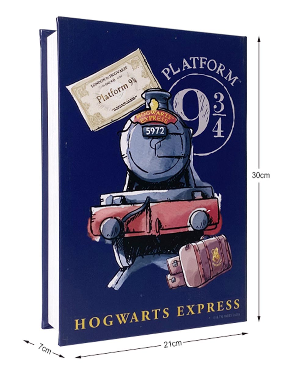 Caja decorativa Libro Harry Potter rectangular 2