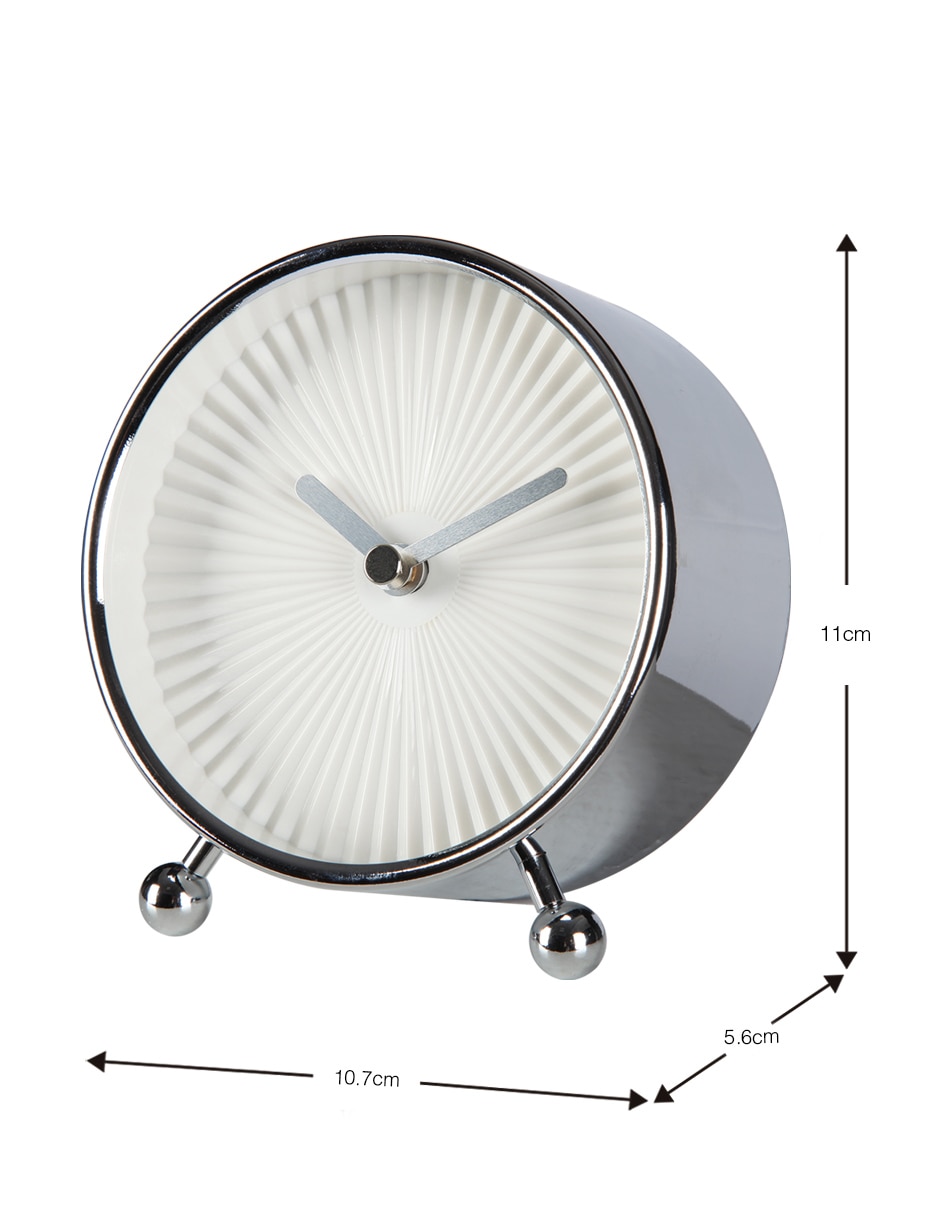 Reloj mesa de metal 5