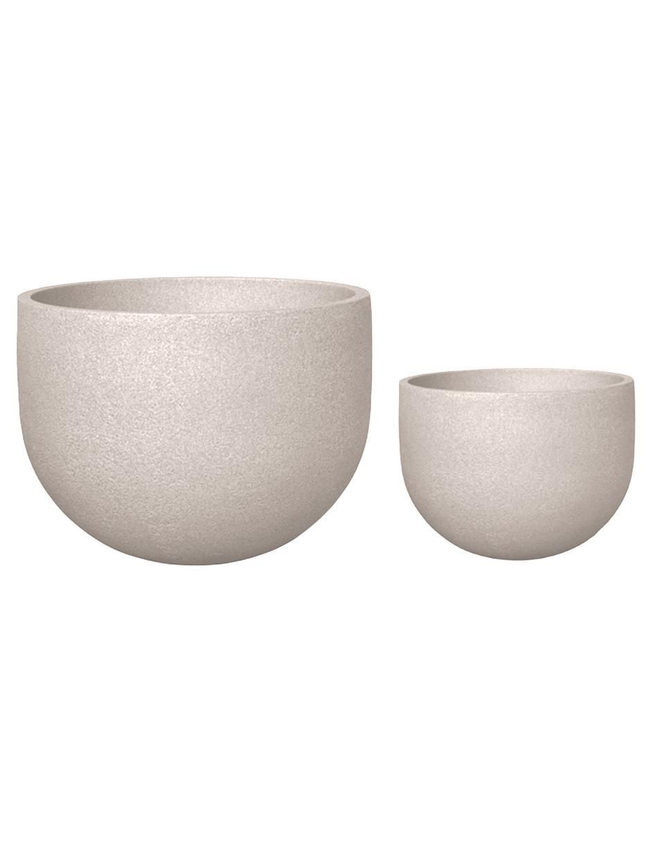 Set maceta Antiq Duo Japi de plástico