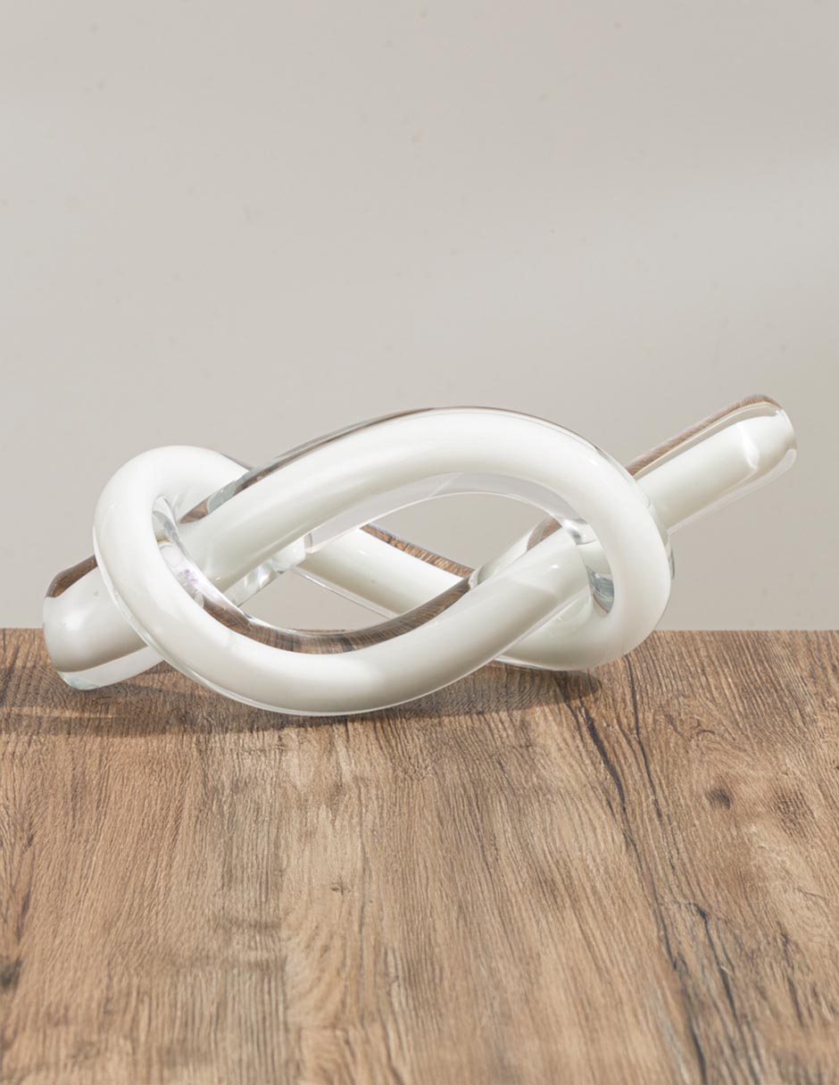 Figura de nudo Nudo Glam Contempo de vidrio 3