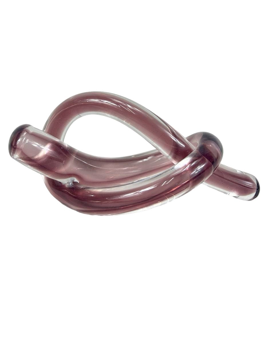 Figura de nudo Nudo Glam Contempo de vidrio