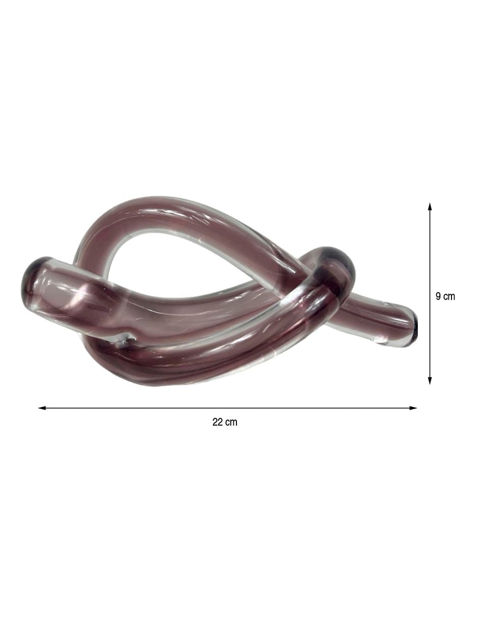 FIGURA NUDO GLAM CONTEMPO, MORADO