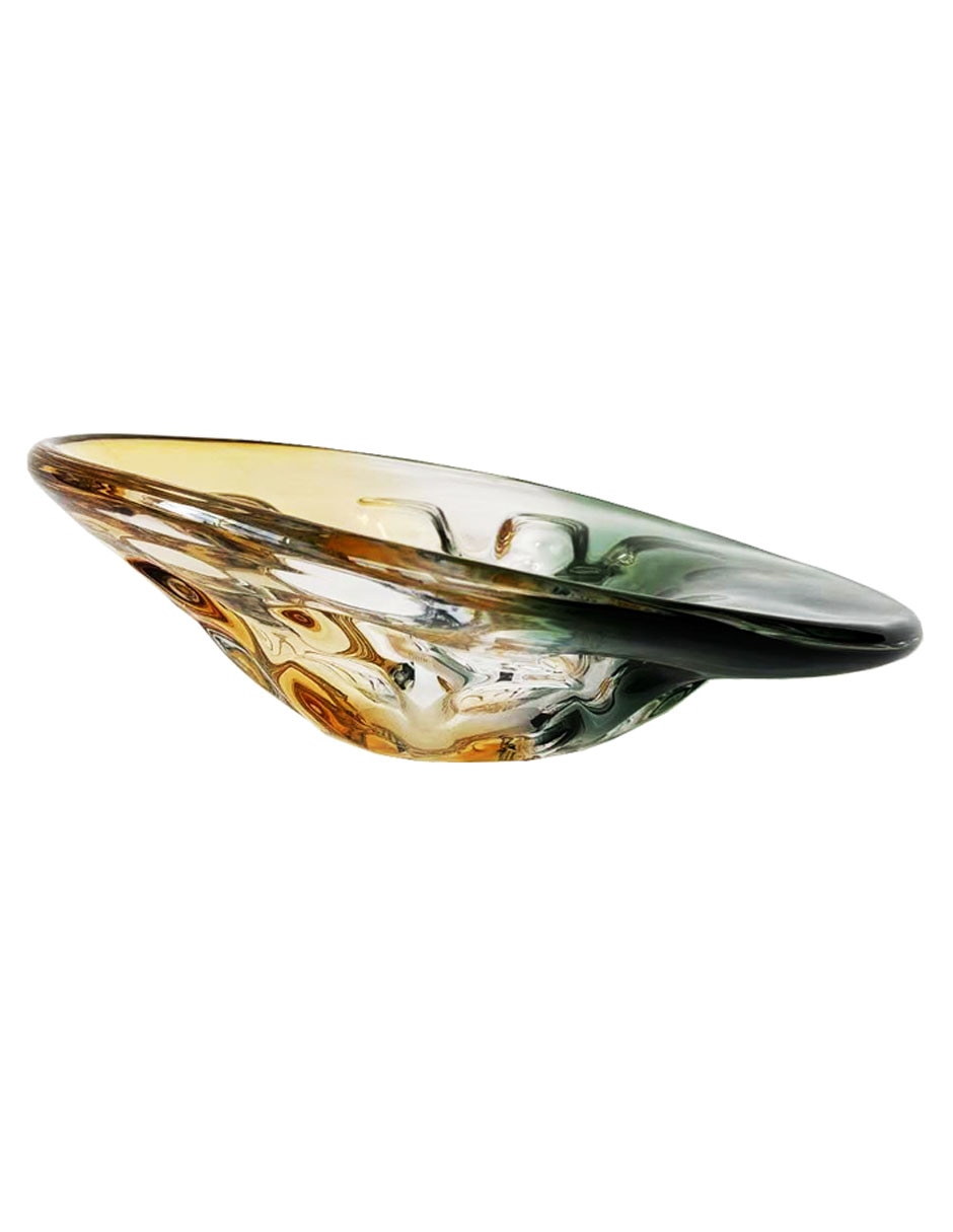 Bowl Amber de vidrio