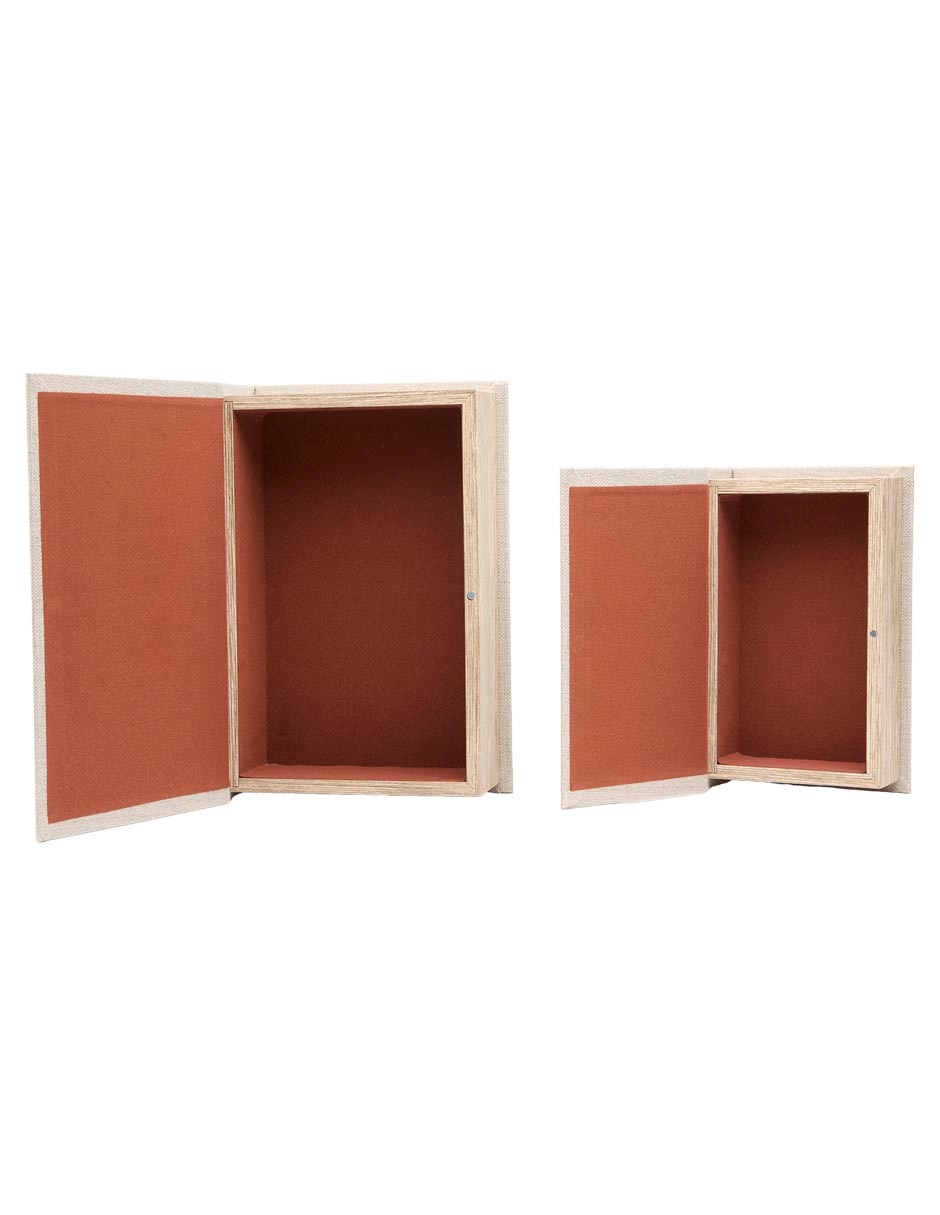 Set caja decorativa Ancestral Plane rectangular con 2 piezas 4