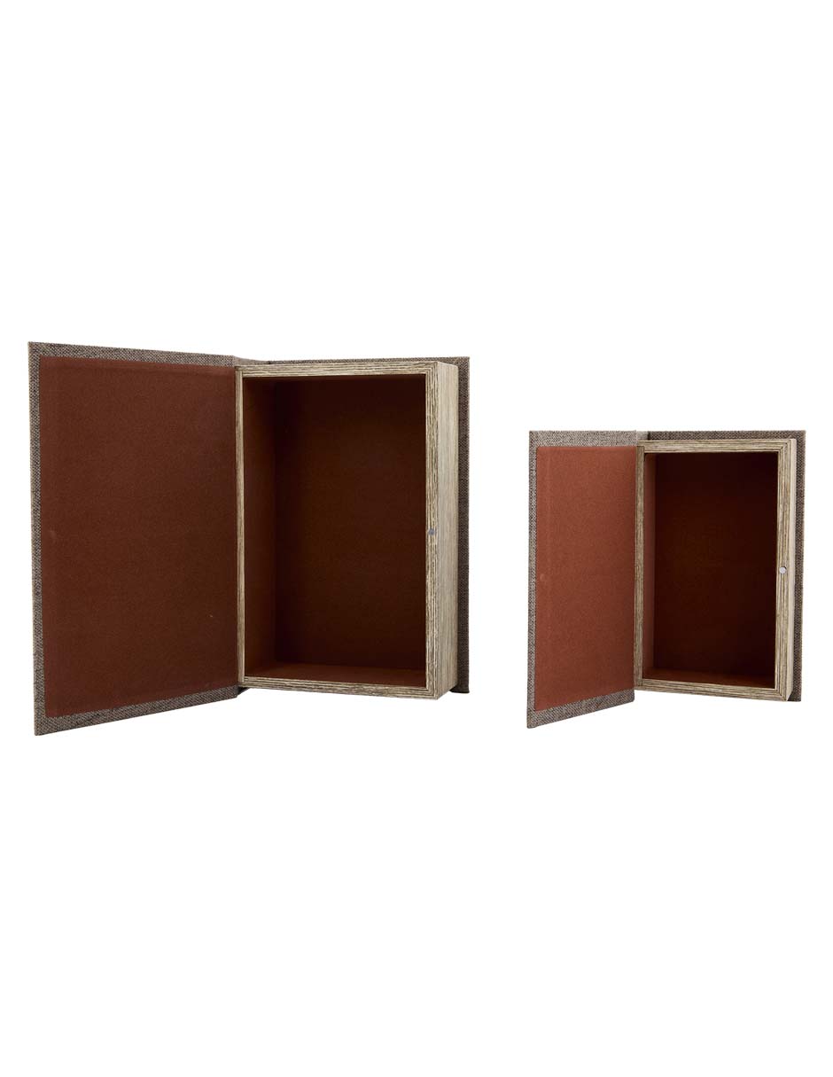 Set caja decorativa Ancestral Plane rectangular con 2 piezas