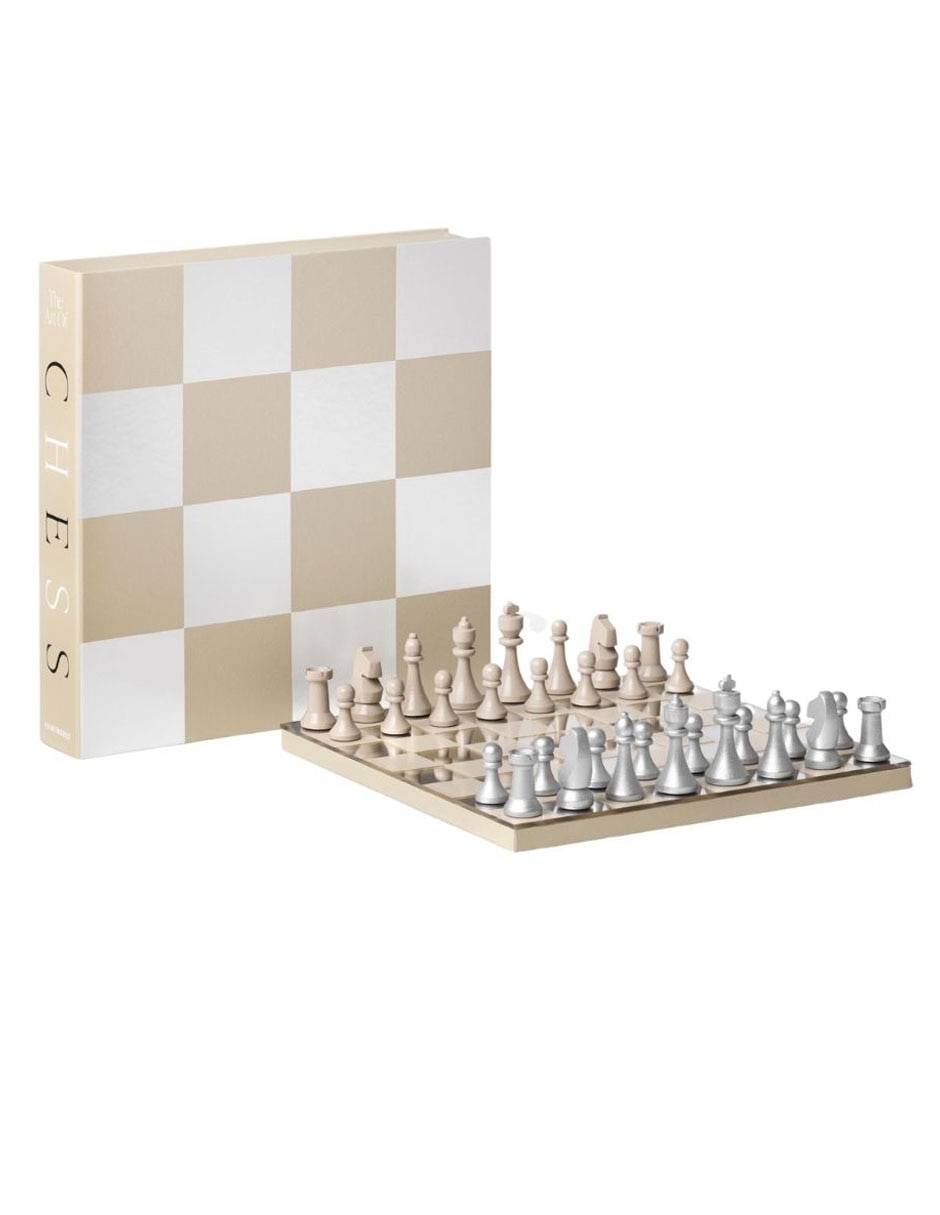Caja decorativa con set Board Game Chess Mirror