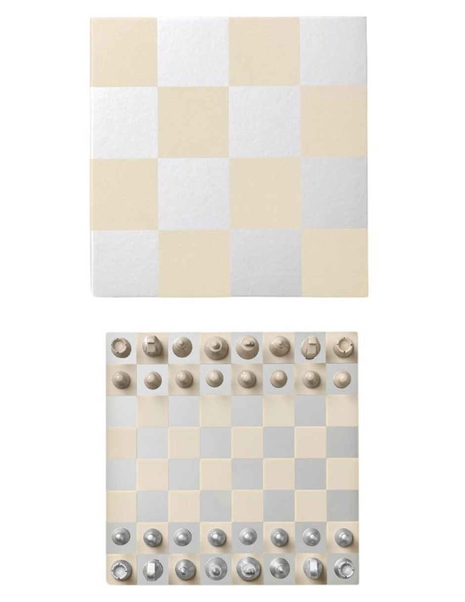 Caja decorativa con set Board Game Chess Mirror 2