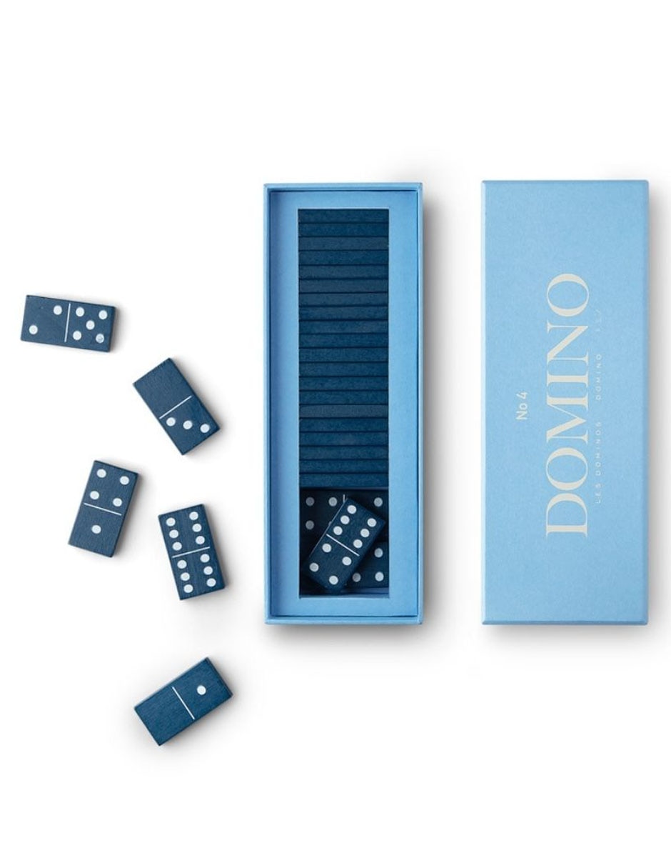 Caja decorativa con set Domino
