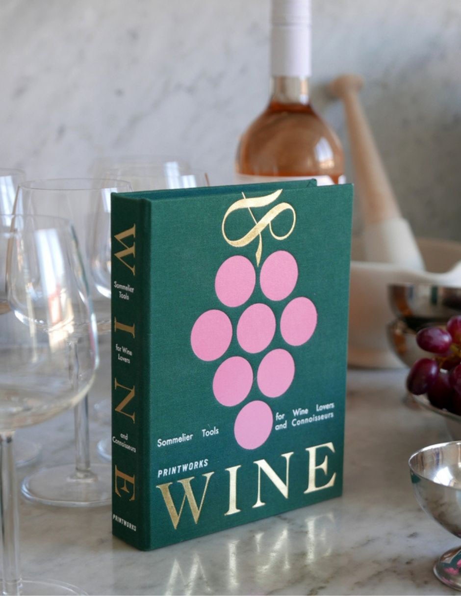 Caja decorativa con set Wine Tools 4