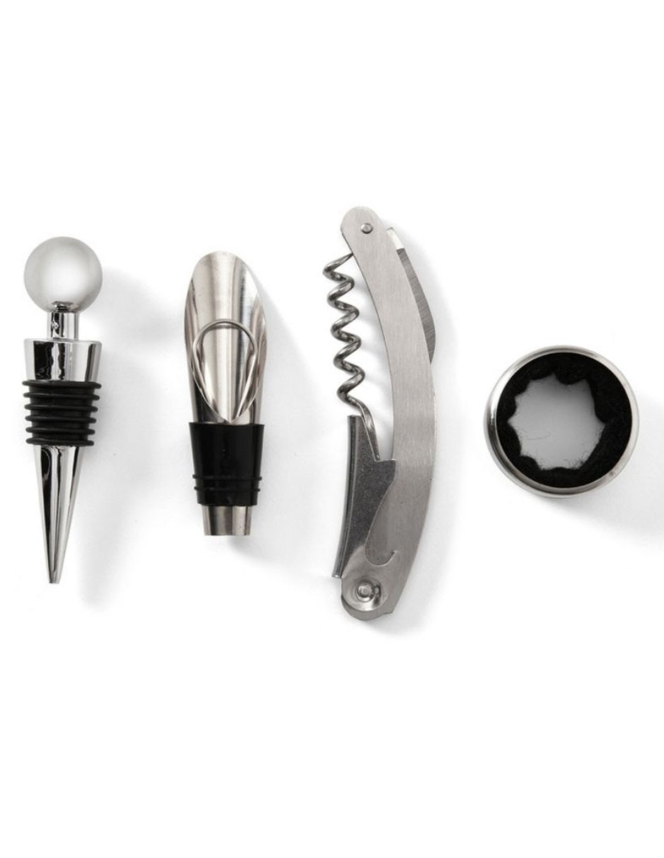 Caja decorativa con set Wine Tools 3