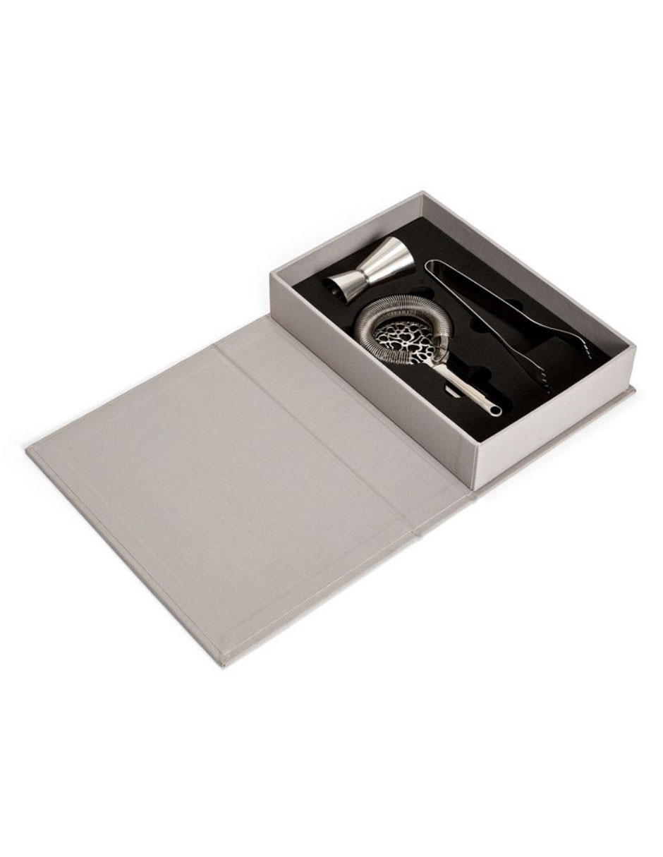 Caja decorativa con set Cocktail Tool 2