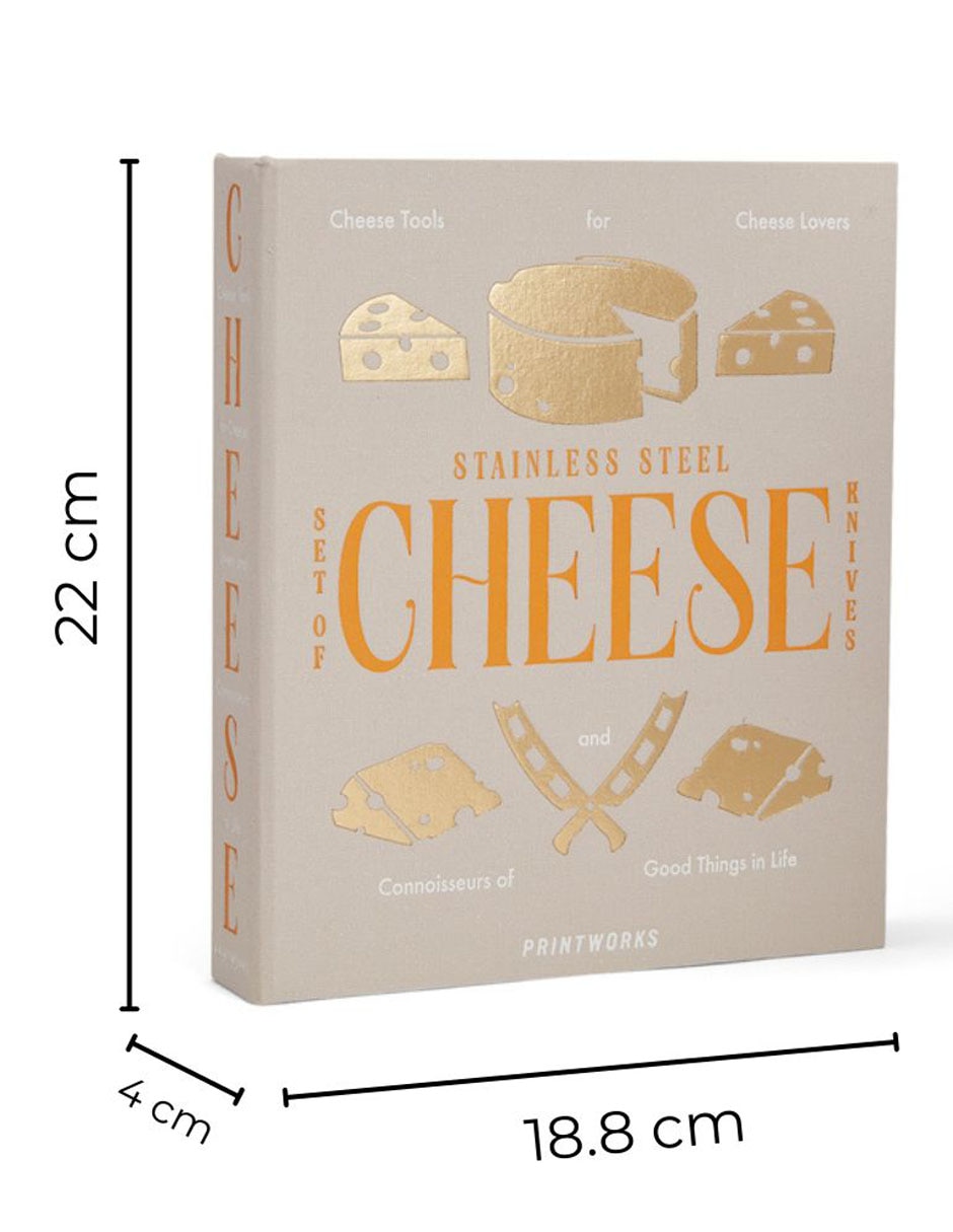 Caja decorativa con set Cheese Tools 5