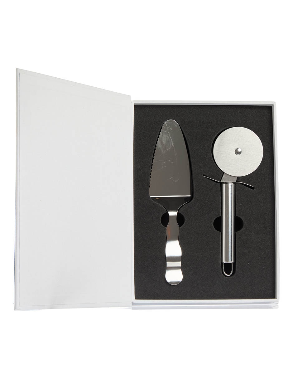 Caja decorativa con set Pizza Tools 6