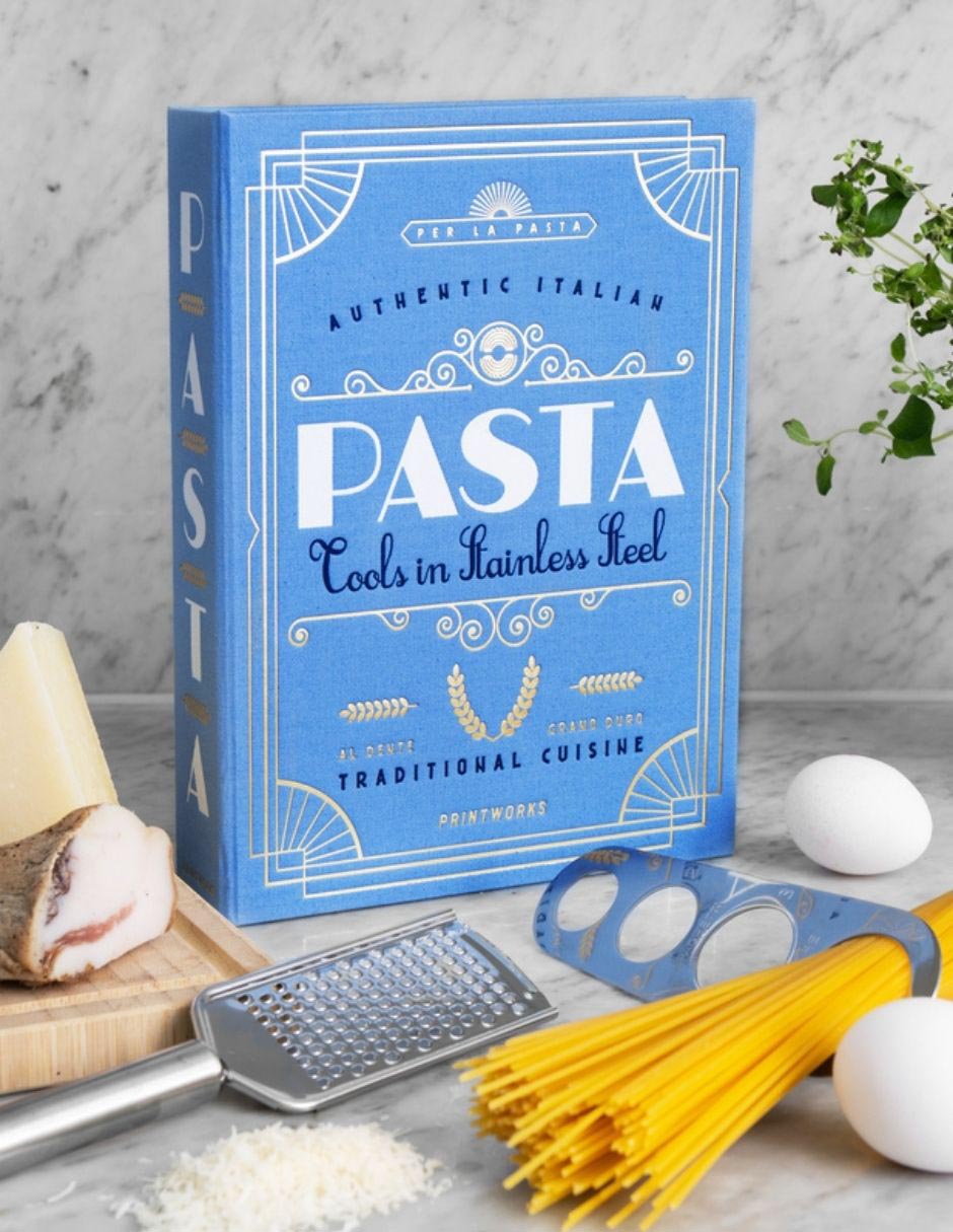 Caja decorativa con set Pasta Tools 7