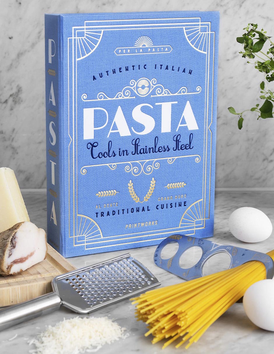 Caja decorativa con set Pasta Tools 5