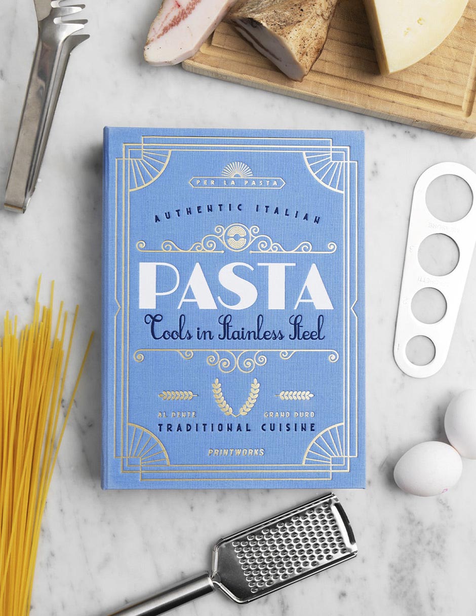 Caja decorativa con set Pasta Tools 6