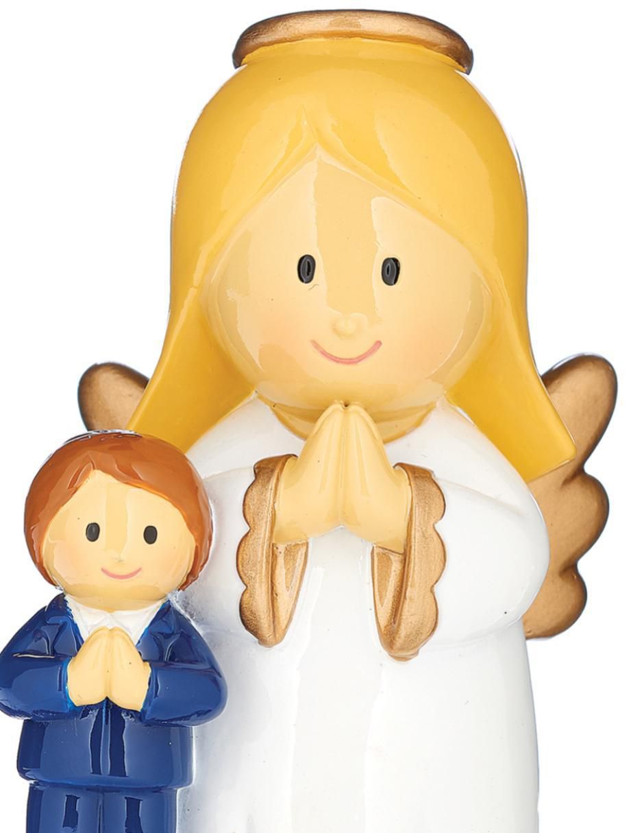 Escultura religiosa Little Patrons de resina 2