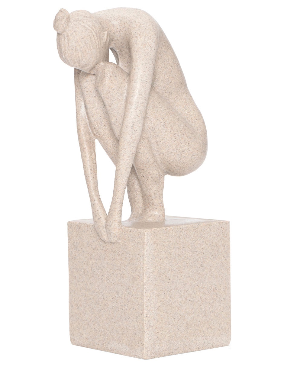 Figura Yoga Lady de resina 2