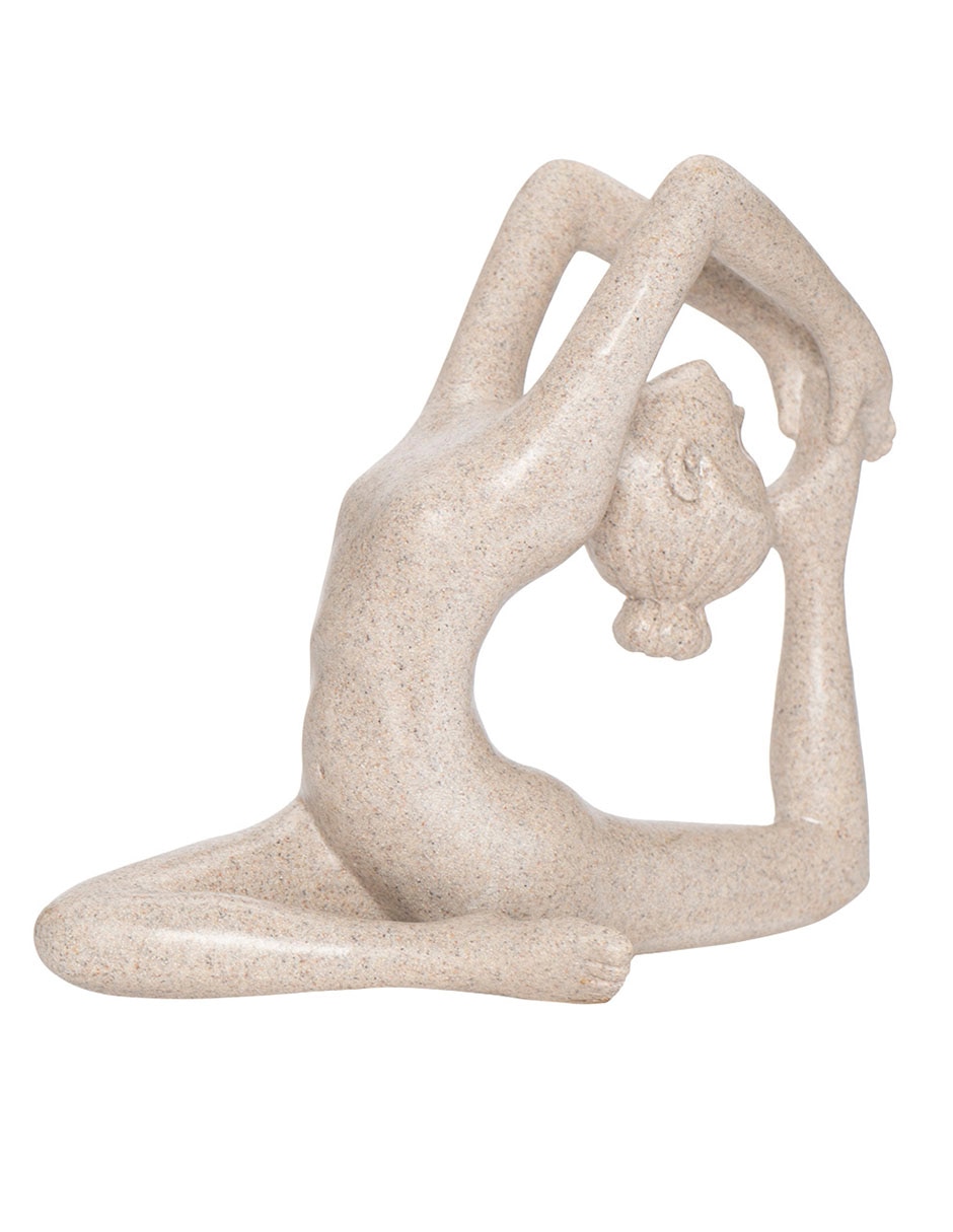 Figura Yoga Lady de resina 2