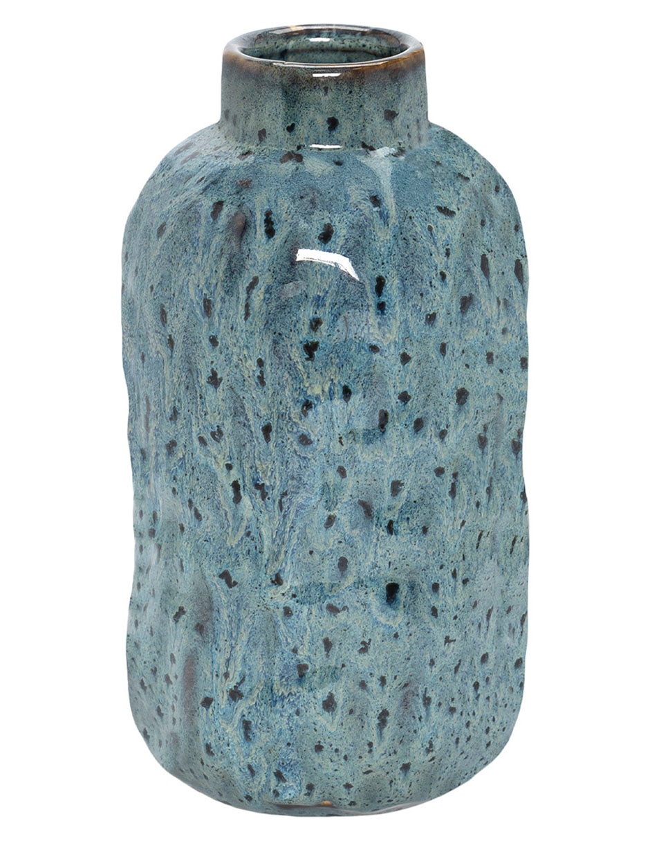 Florero Reactive Blues de cerámica 2