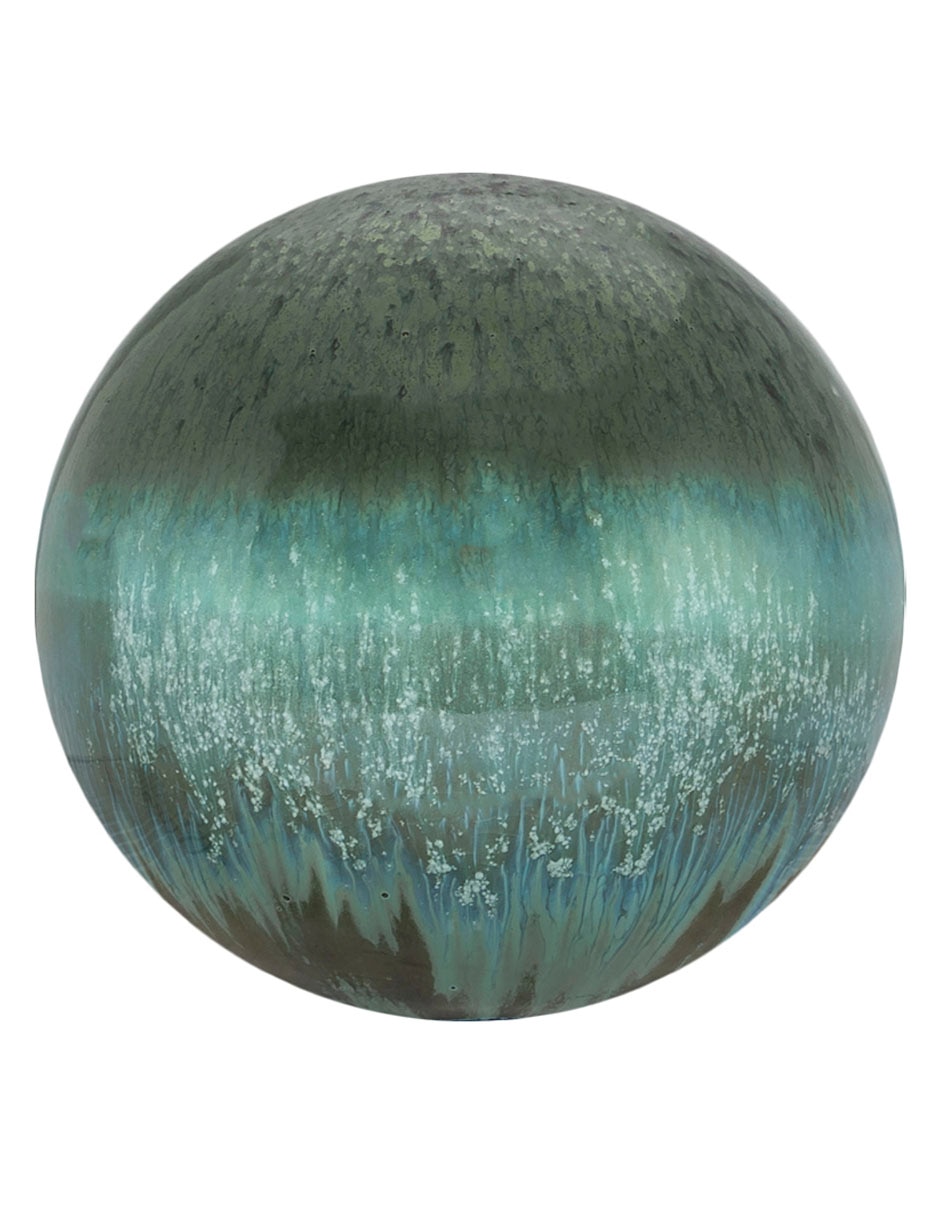 Figura de esfera Reactive Greens de cerámica