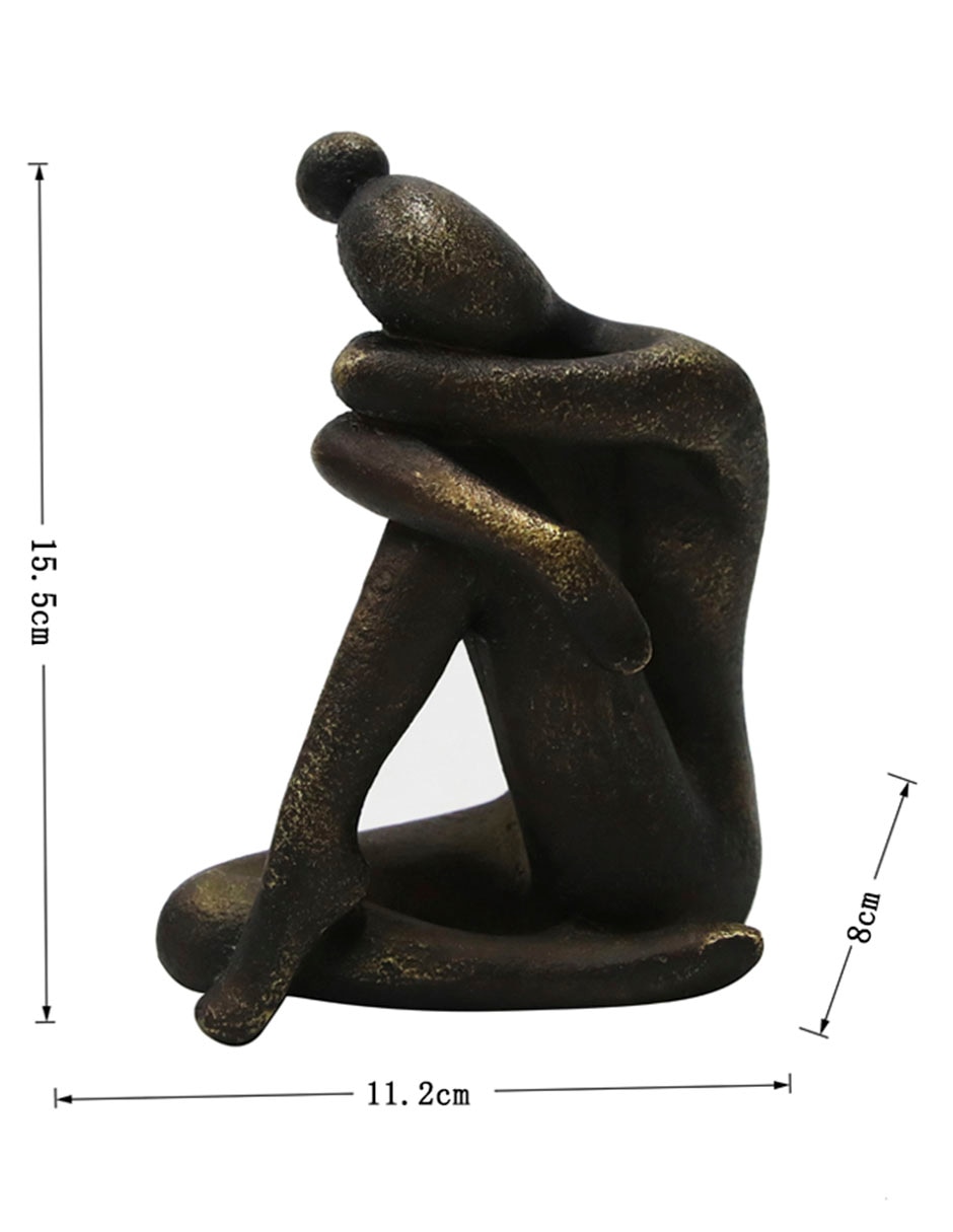 Figura Lady de resina 5