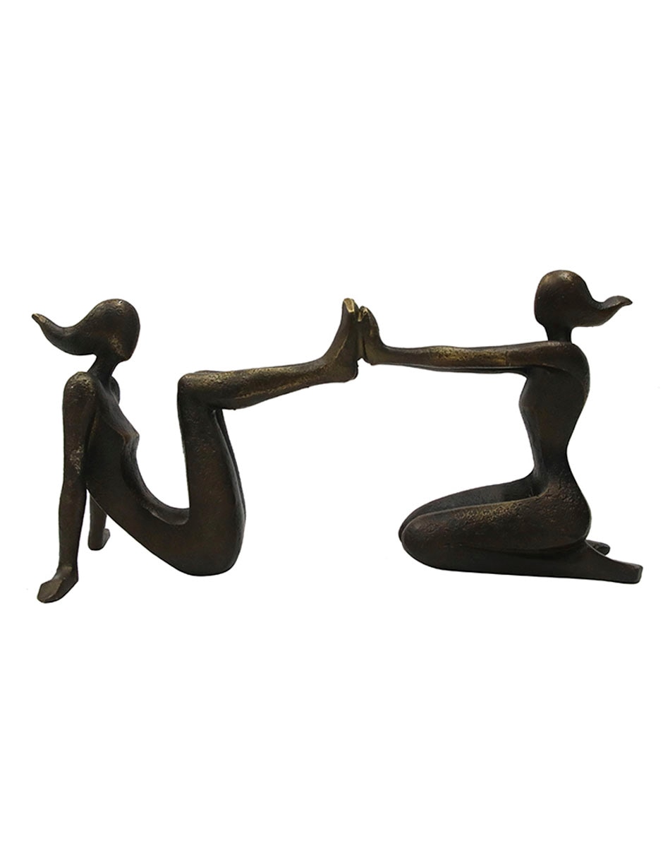 Figura Two Ladies de resina