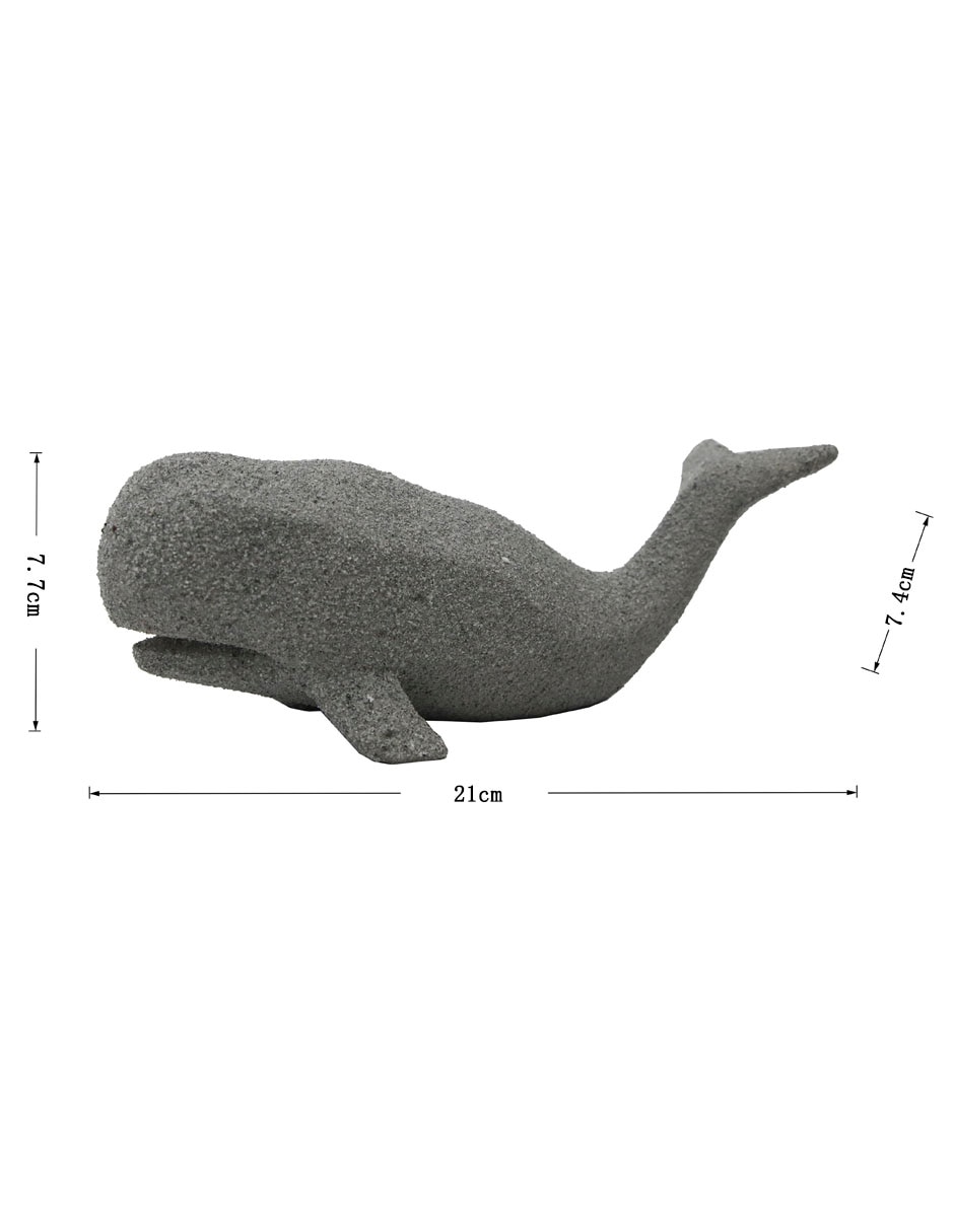 Figura Whale de resina 5