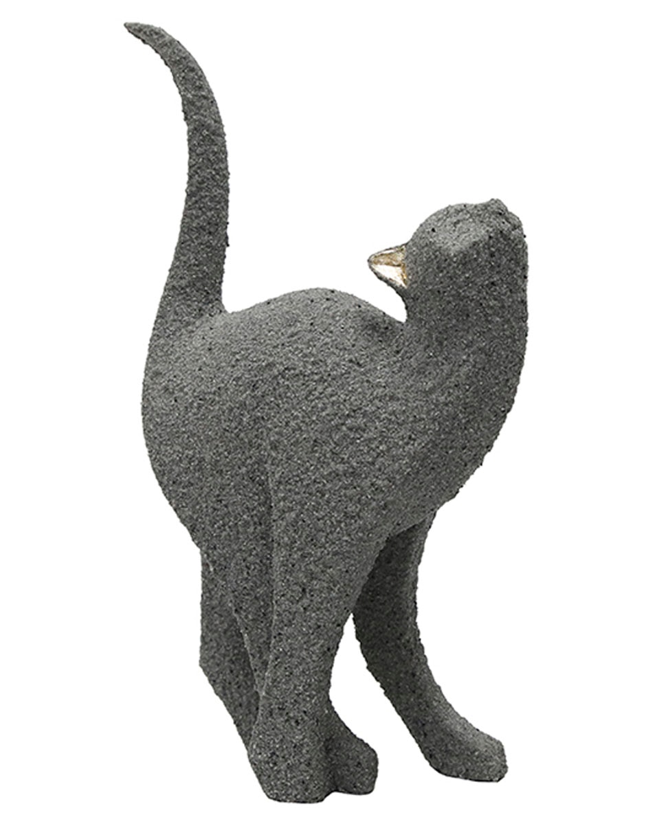Figura decorativa Cat de resina