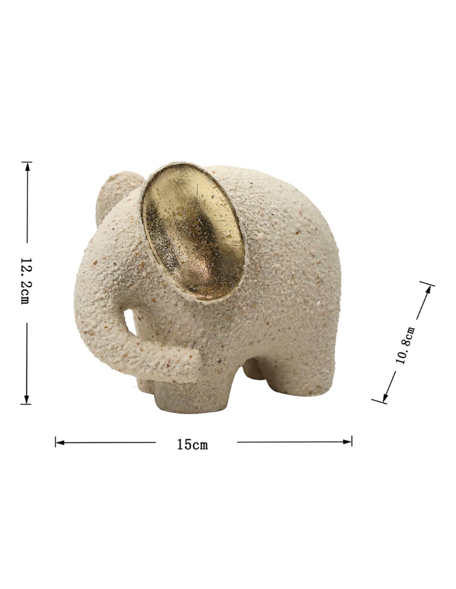 Figura decorativa Elephant de resina 5