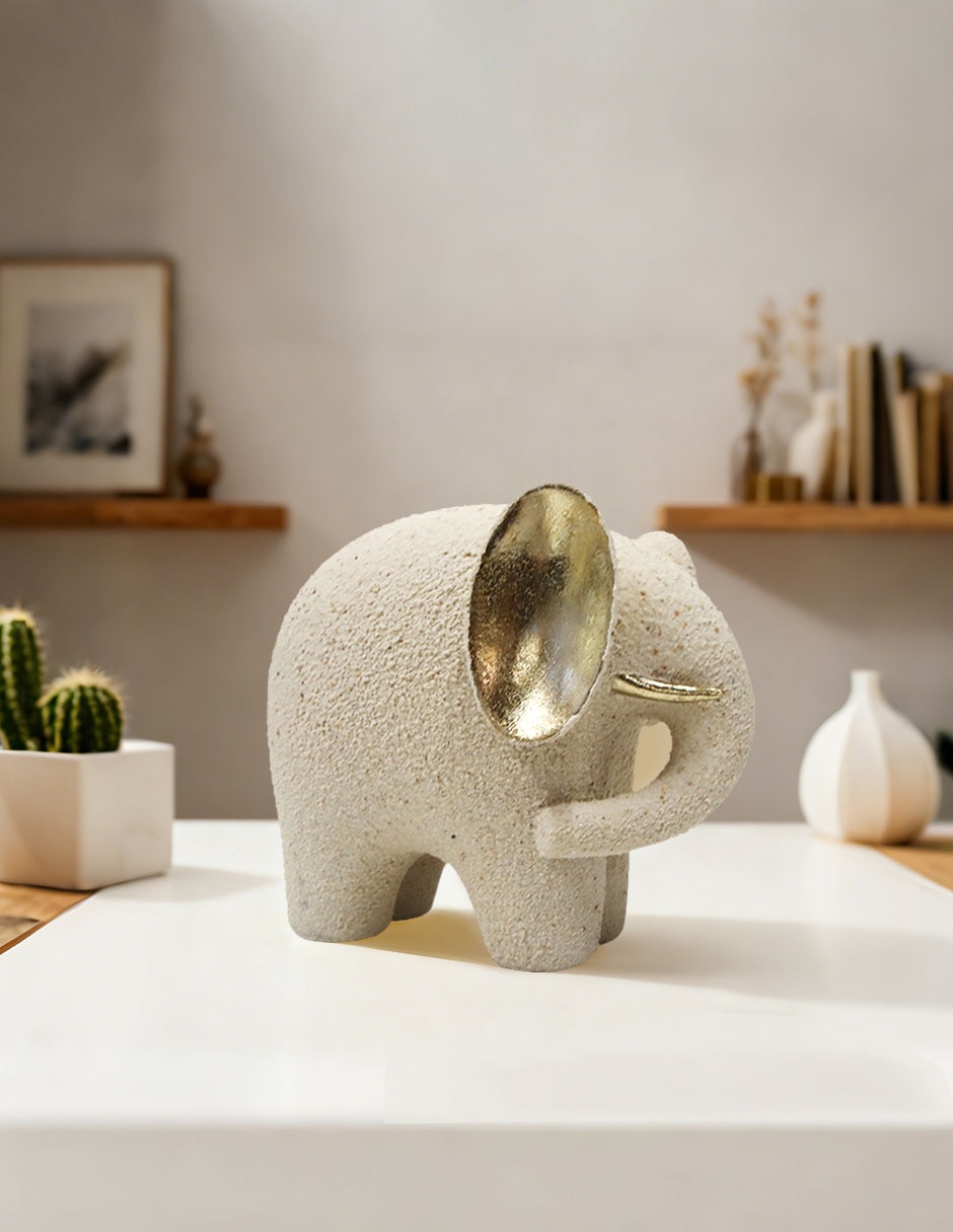 Figura decorativa Elephant de resina 4