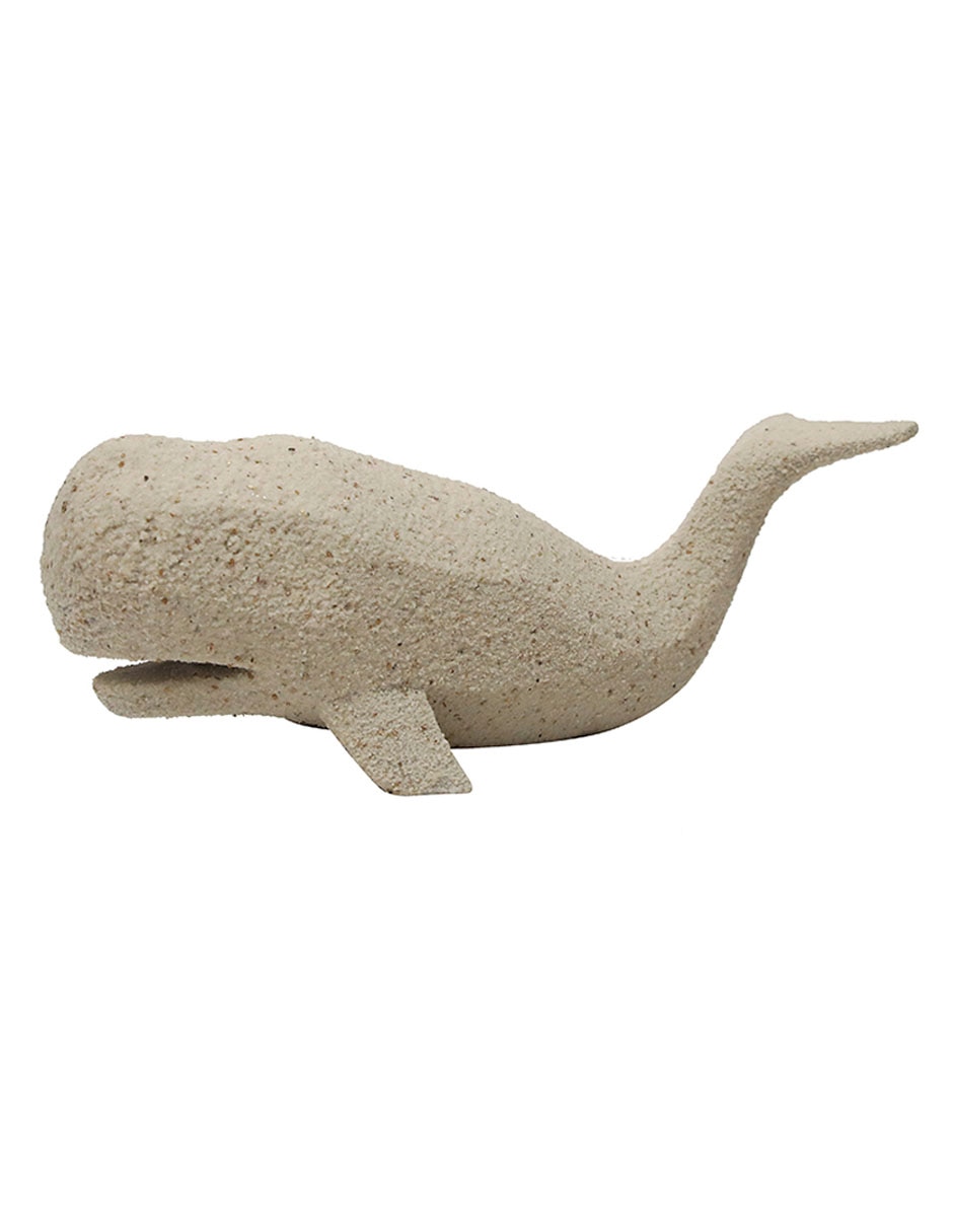Figura decorativa Whale de resina