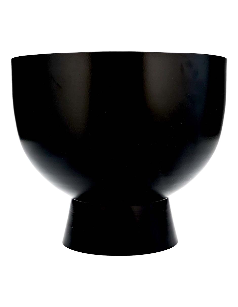 Maceta Noir de metal