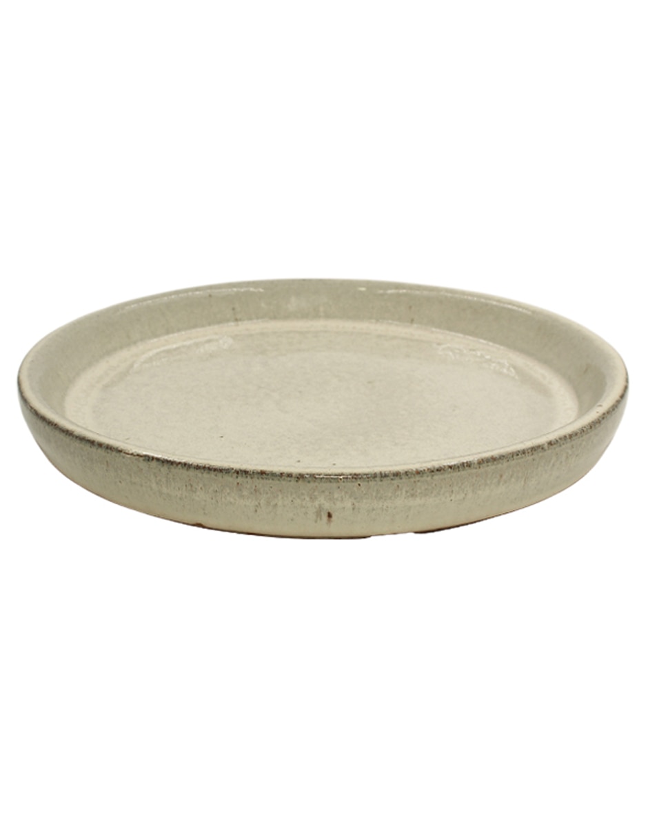 Plato para maceta de cerámica