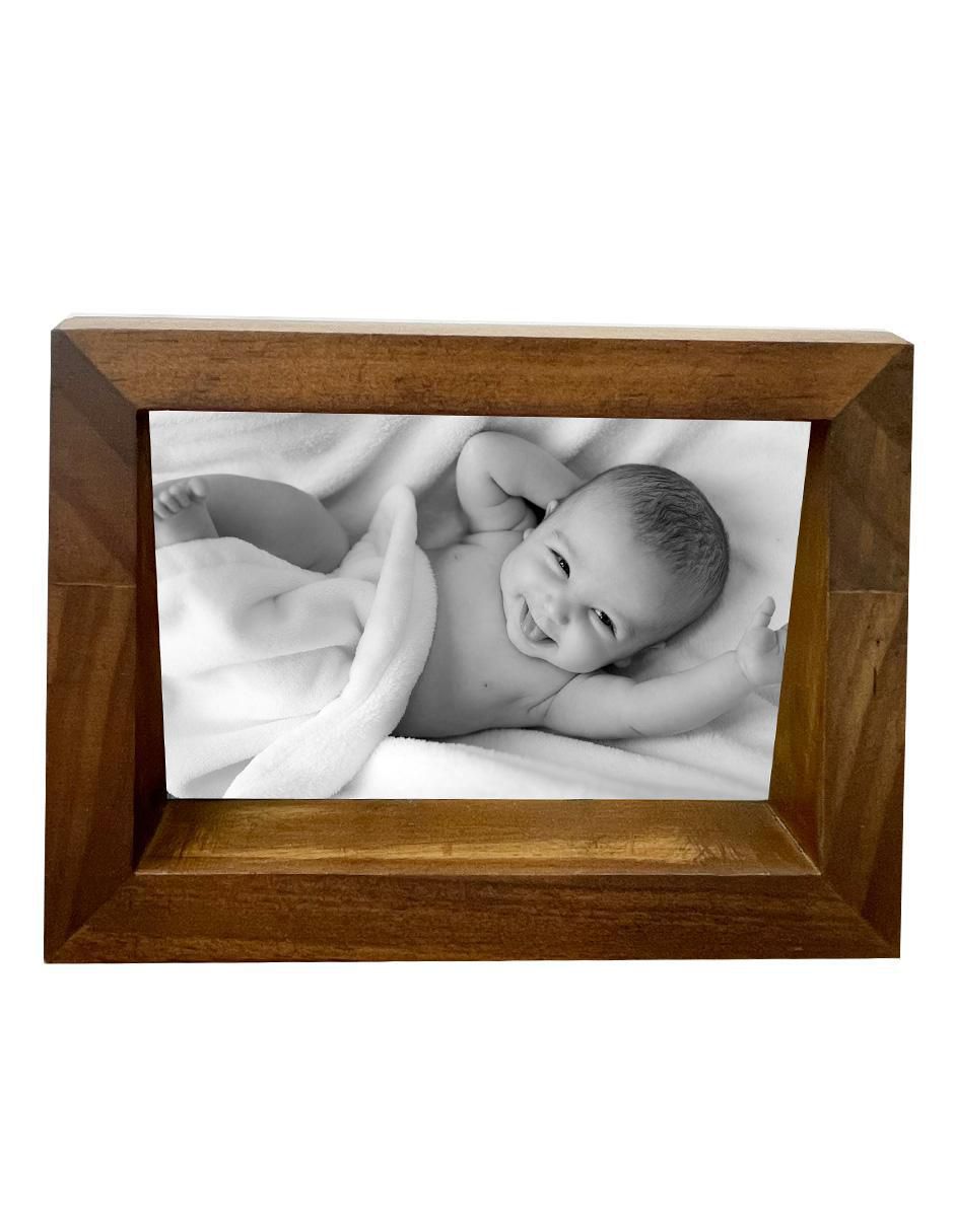 Portarretrato de madera para 1 foto
