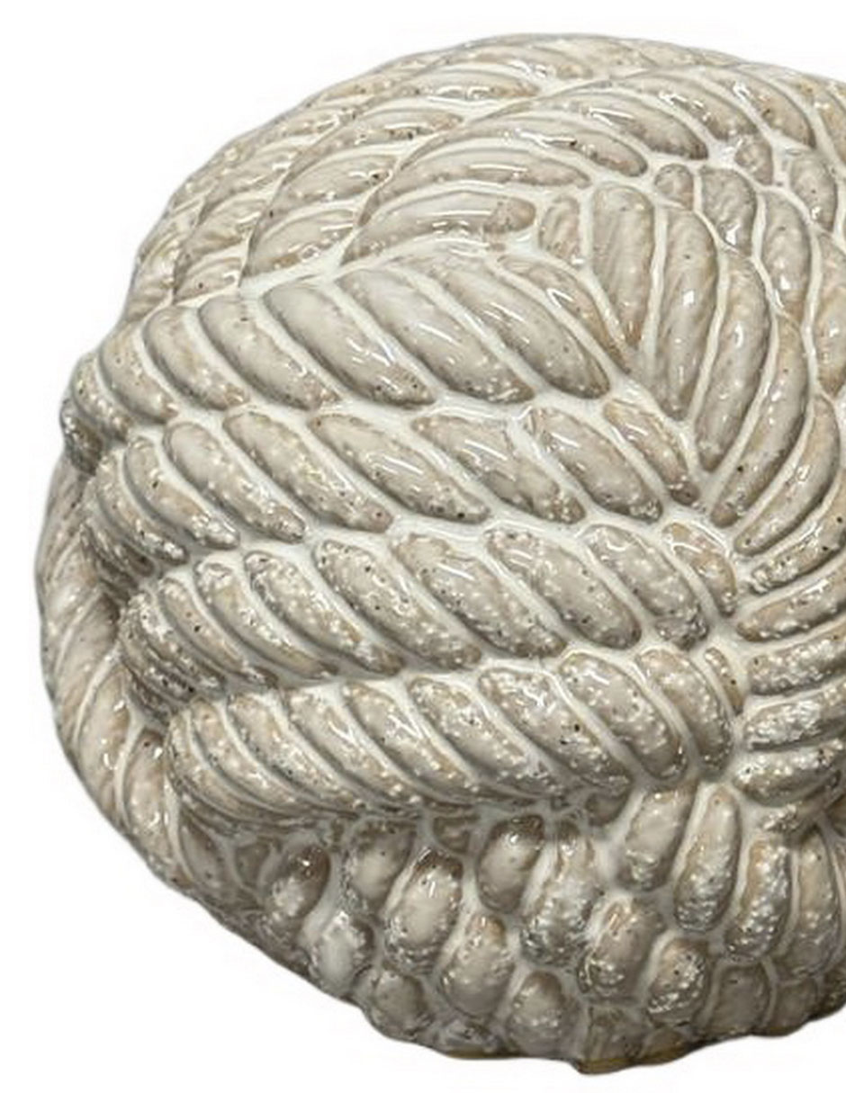 Figura de bola Coral de porcelana 2