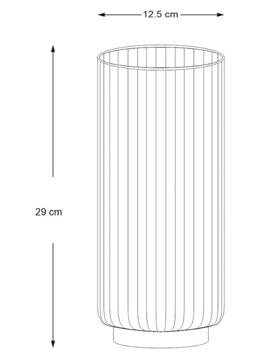 Florero de vidrio 5