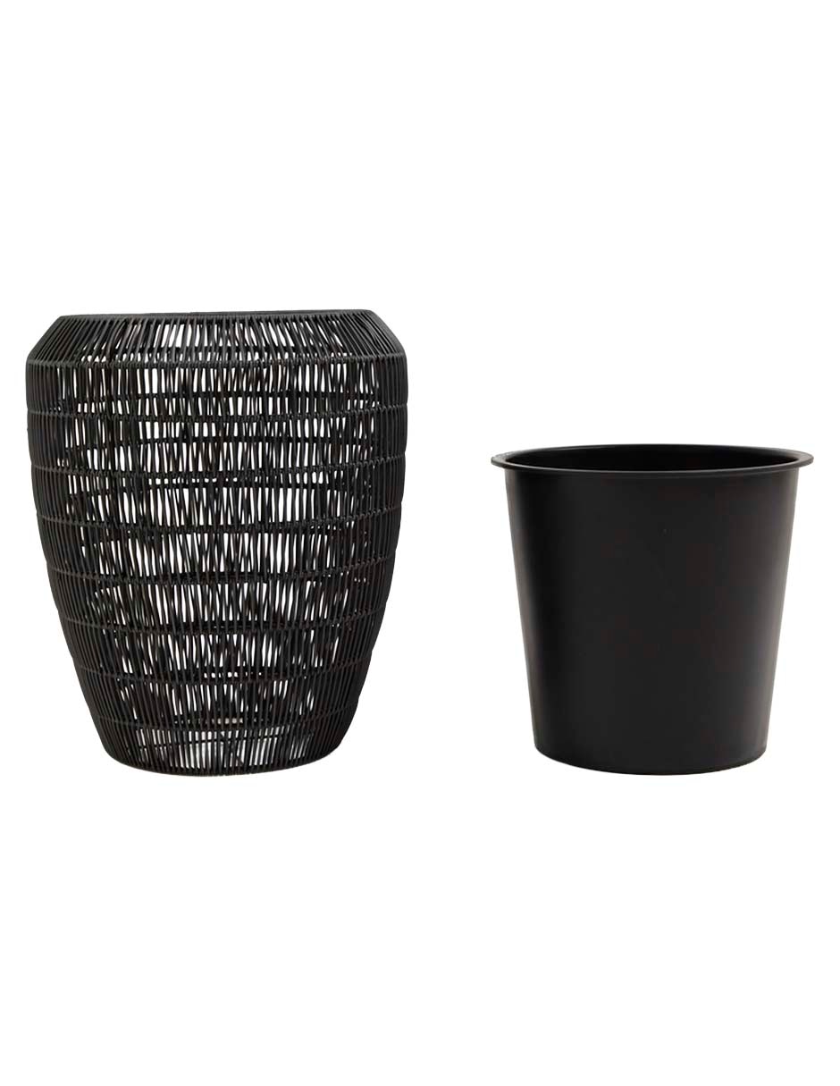 Maceta Iron m de poliratán