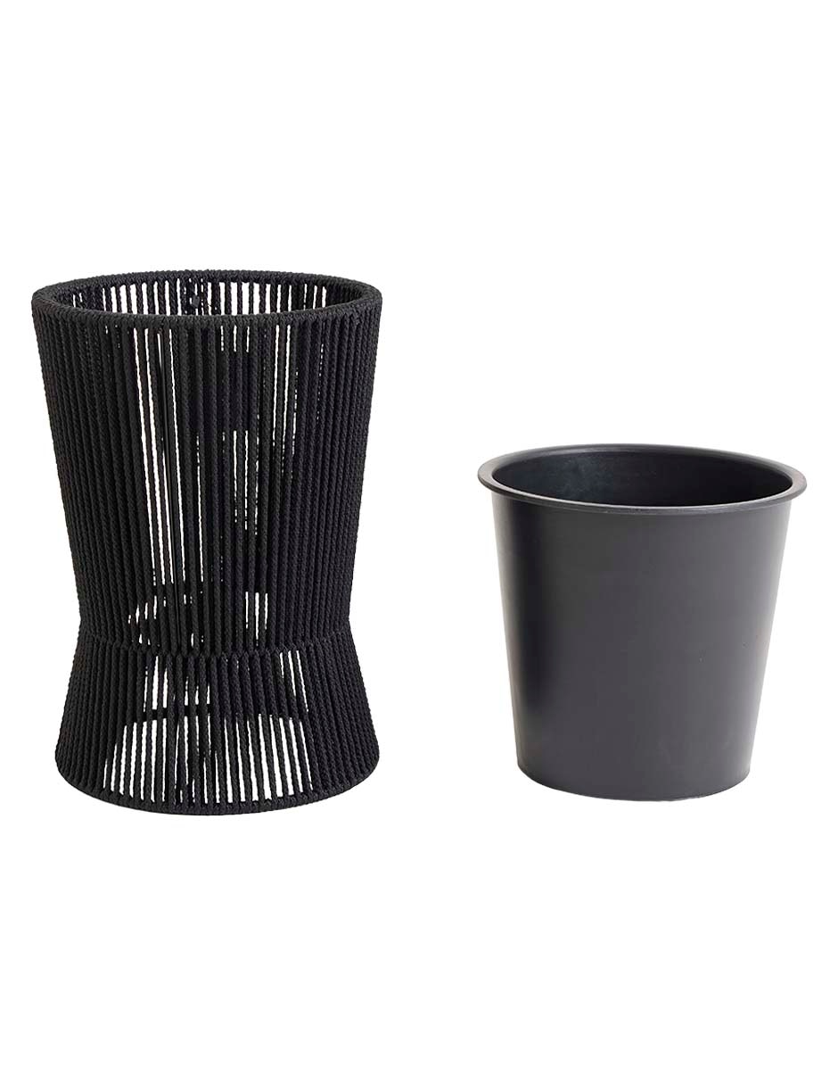 Maceta Black Cotton